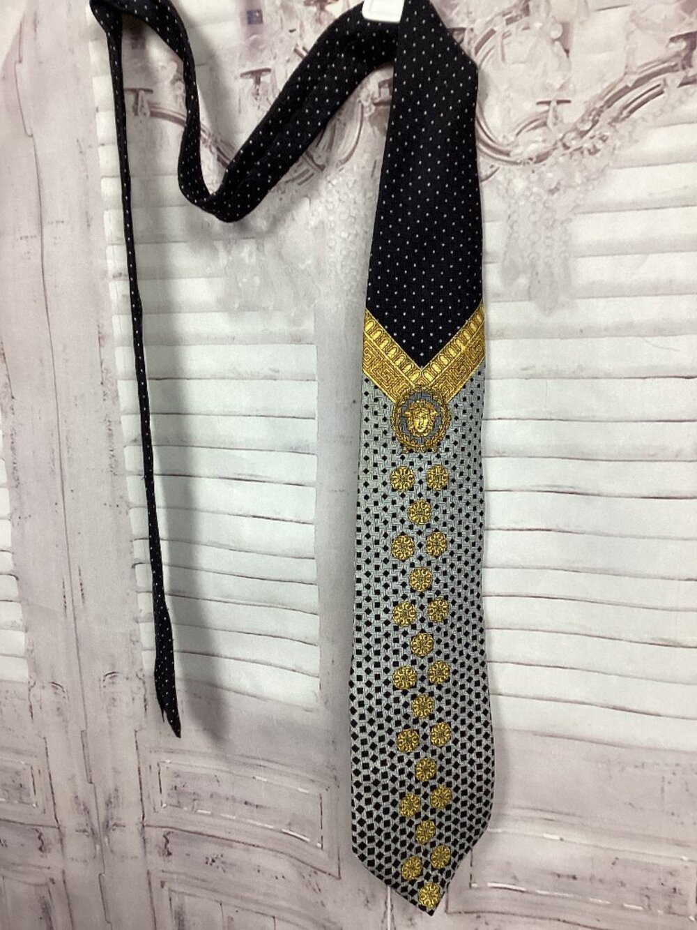 Gianni Versace Tie Silk Vintage